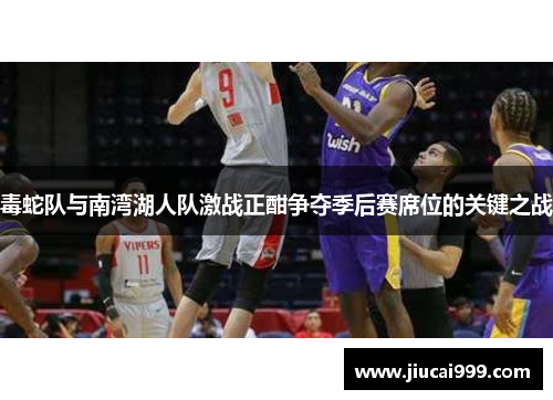 毒蛇队与南湾湖人队激战正酣争夺季后赛席位的关键之战